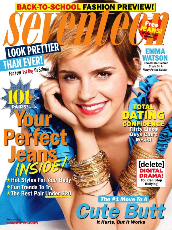 Seventeen Fashion - August 2011 Cover