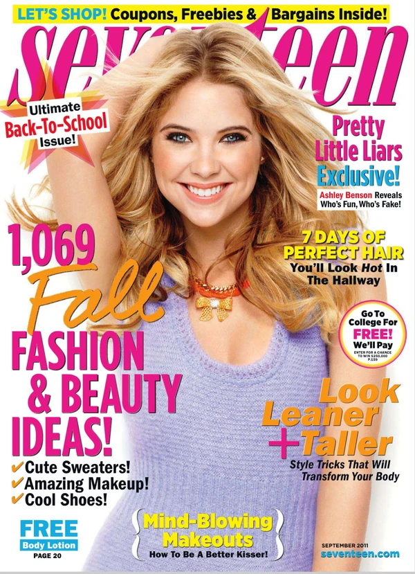 Seventeen Fashion - September 2011 Cover