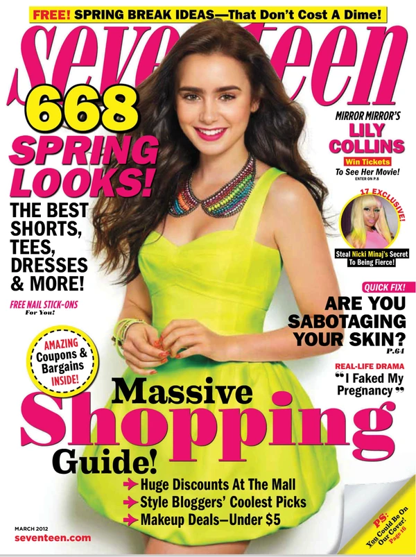 Seventeen Fashion - March 2012 Cover