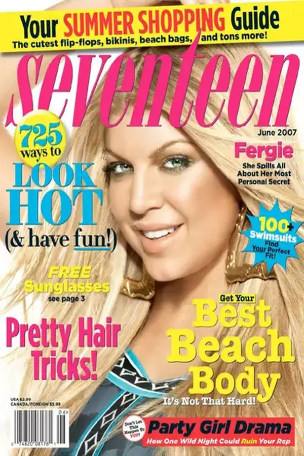 SEVENTEEN-FASHION - June 2007 Cover