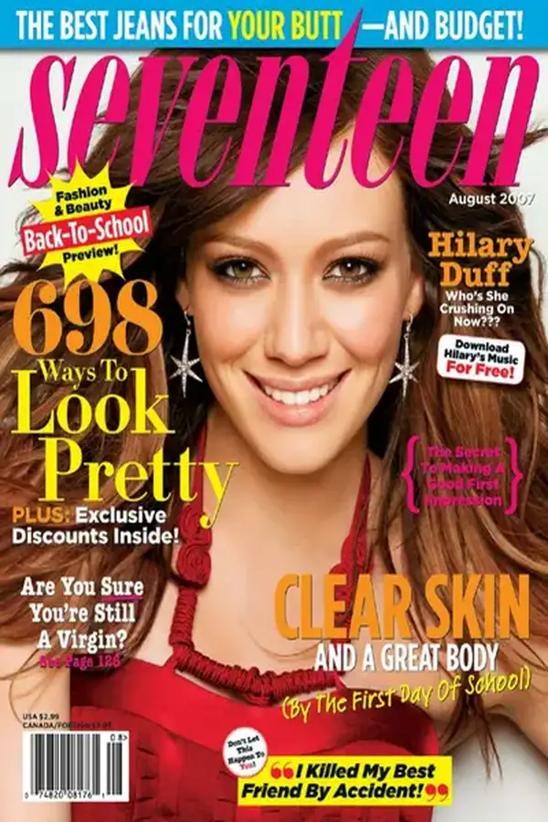SEVENTEEN-FASHION - August 2007 Cover