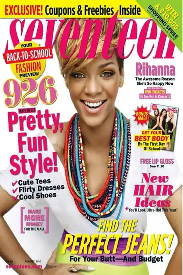 SEVENTEEN-FASHION - August 2010 Cover