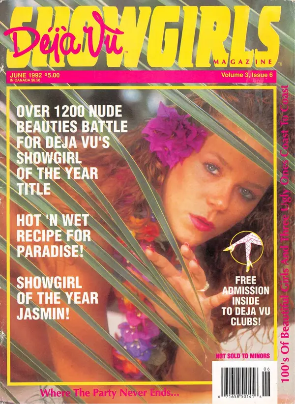 SHOWGIRLS - June 1992 Cover