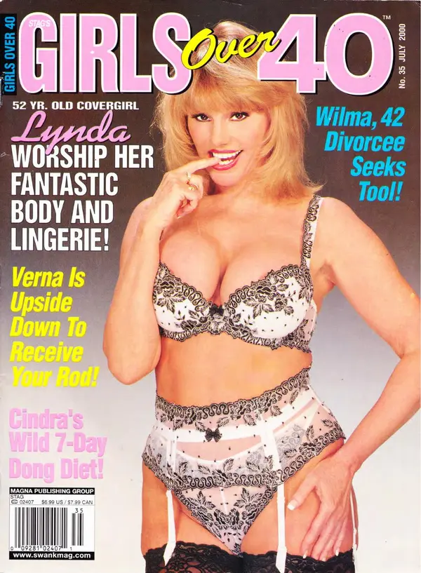 Stag # 35, July 2000 - Girls Over 40 Cover