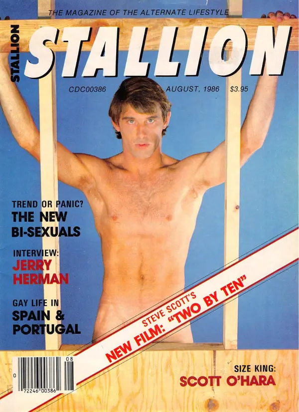Stallion August 1986 Cover