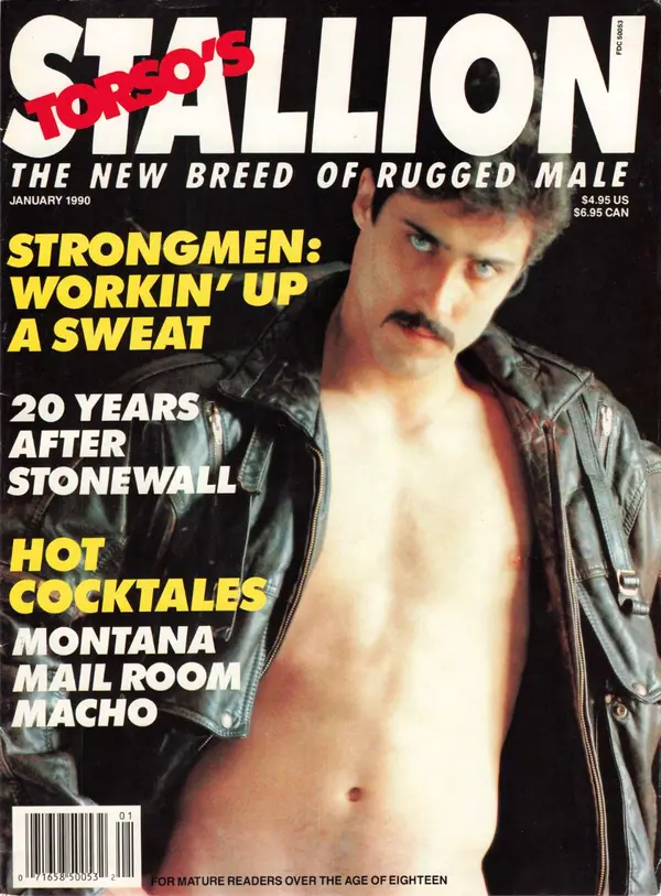 STALLION - January 1990 Cover