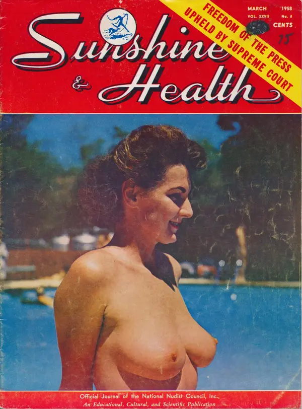 SUNSHINEHEALTH - March 1958 Cover