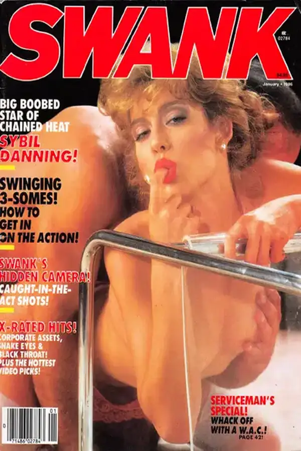 Swank January 1986 Cover