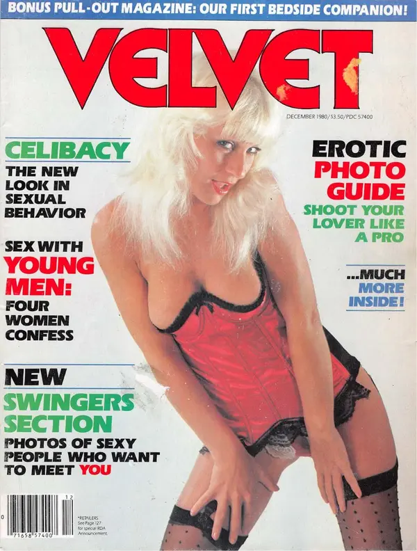 Velvet December 1980 Cover