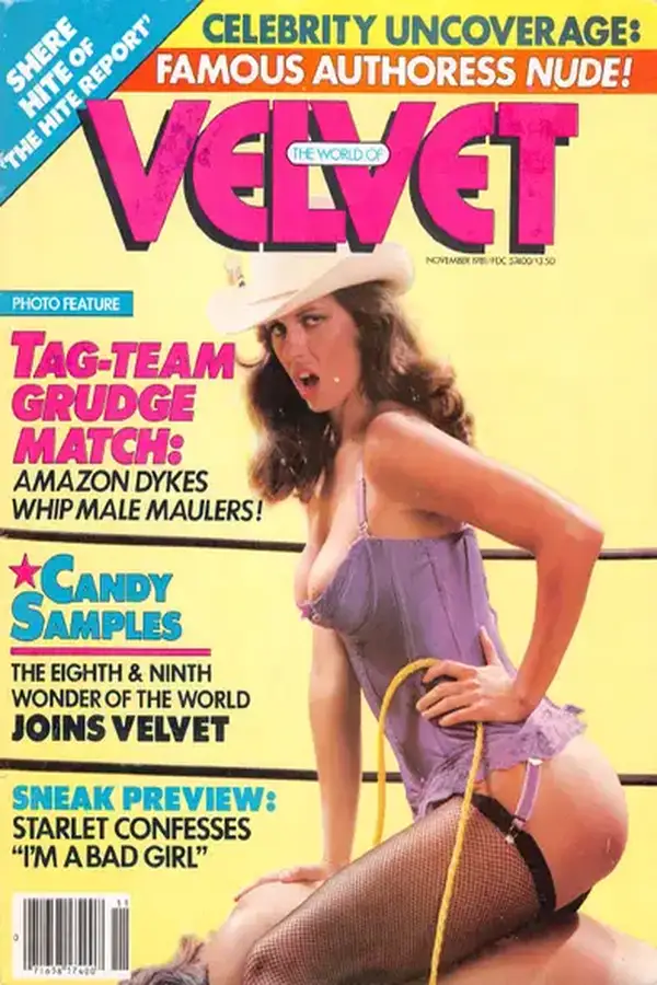 Velvet November 1981 Cover