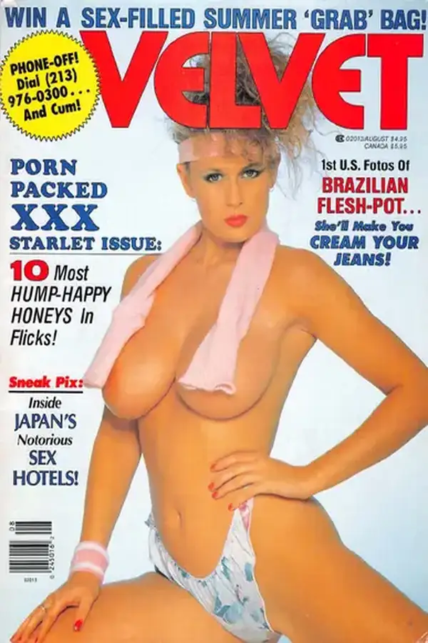 Velvet August 1987 Cover