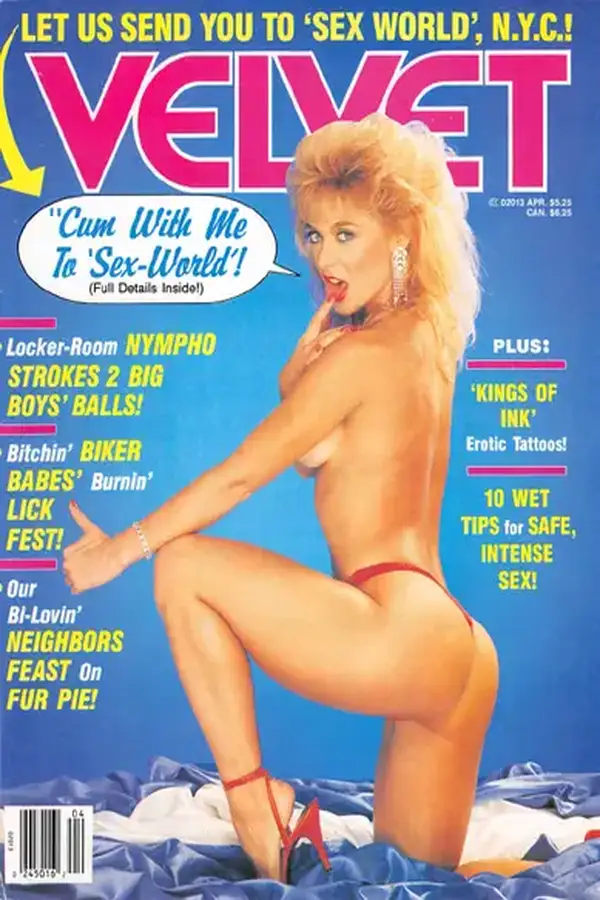 Velvet April 1990 Cover