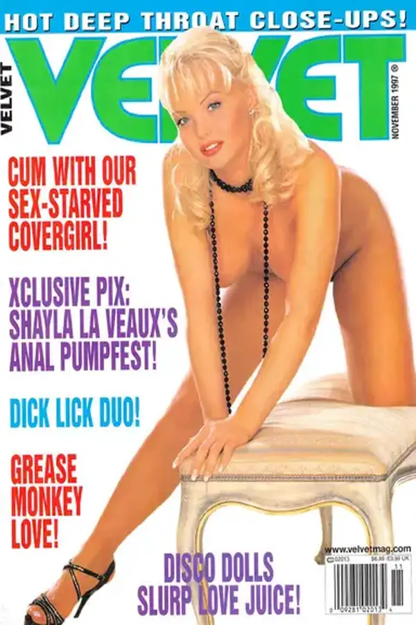Velvet November 1997 Cover