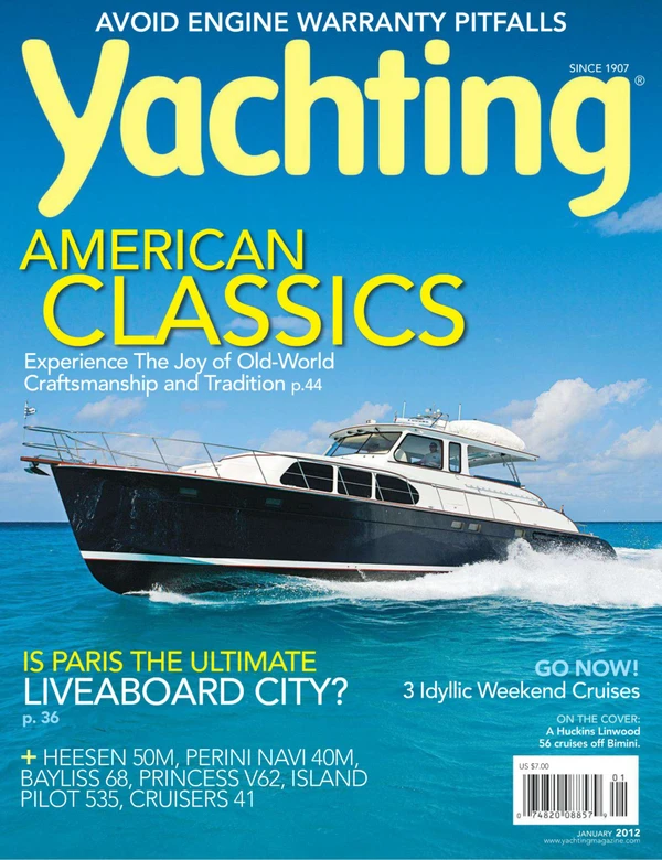 Yachting - January 2012 Cover