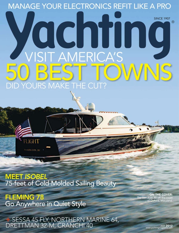 Yachting - July 2012 Cover