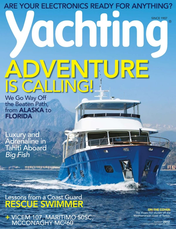 Yachting - August 2012 Cover