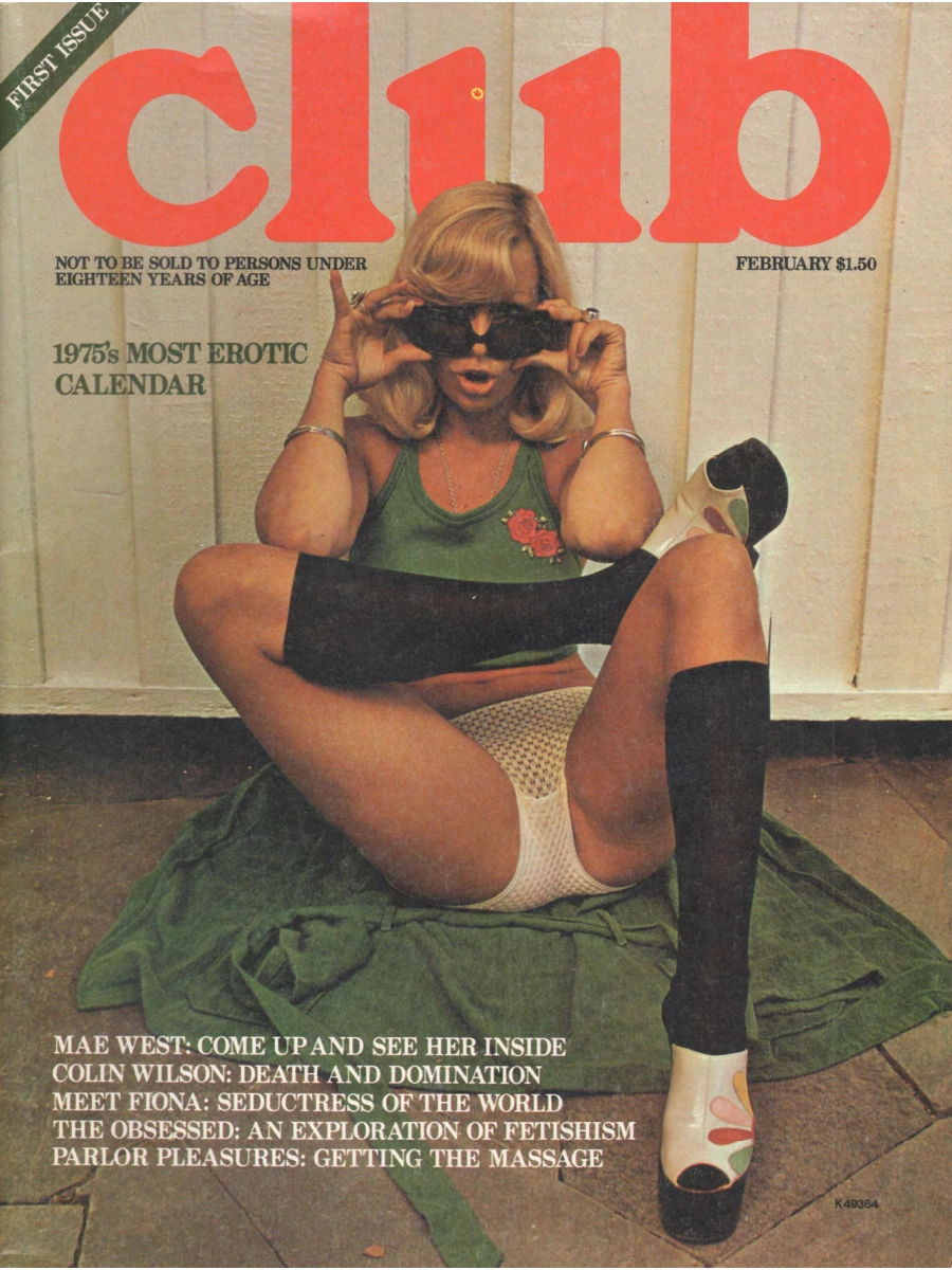Best of Club # 10, July 1981, Marilyn Chambers' Calendar