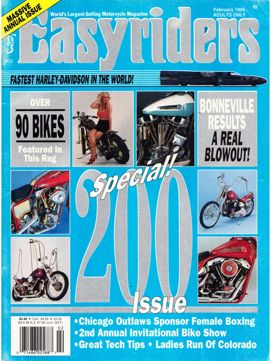 Easy Riders # 200 - February 1990