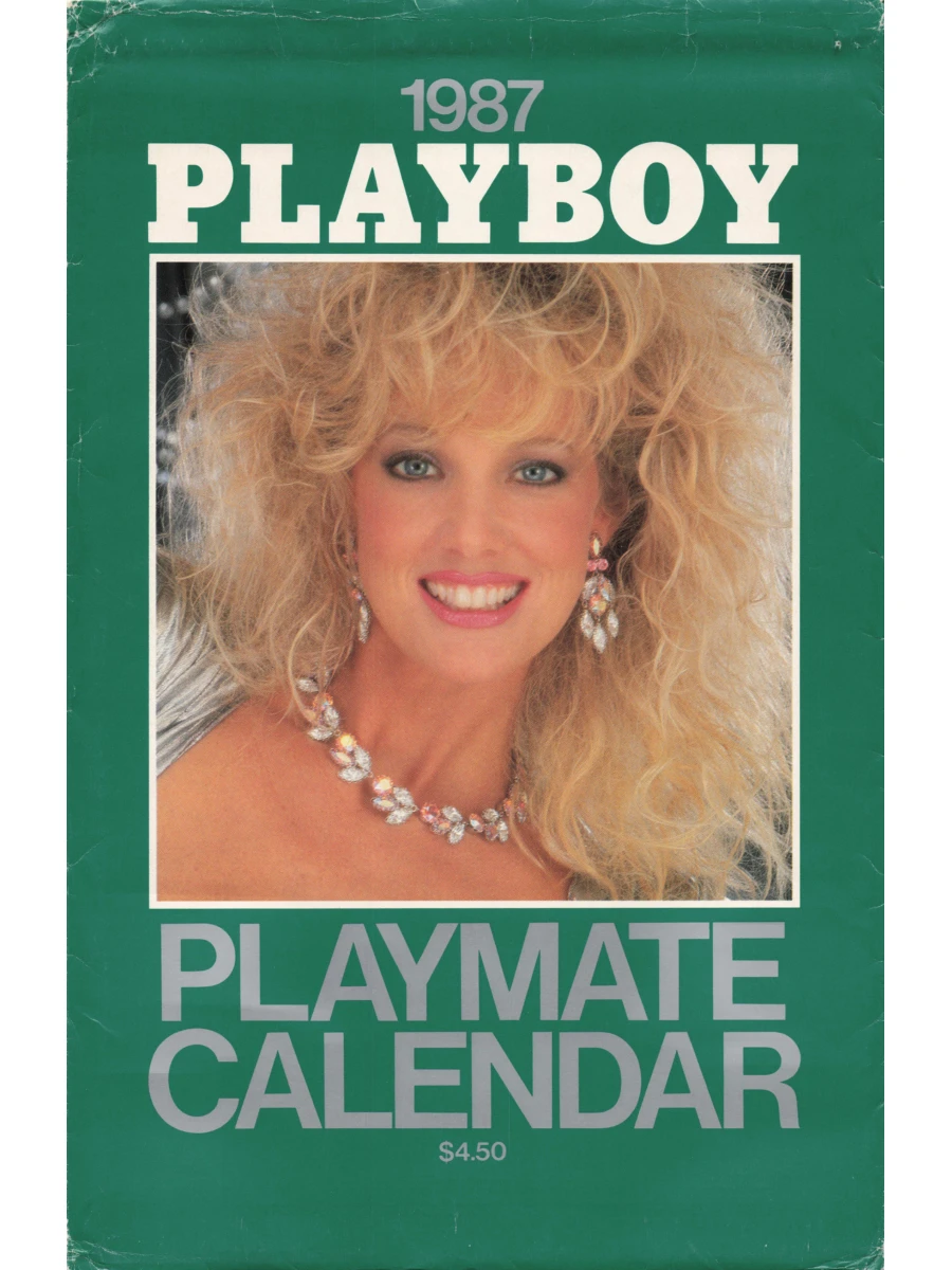 Playboy Playmate Wall Calendar 1987