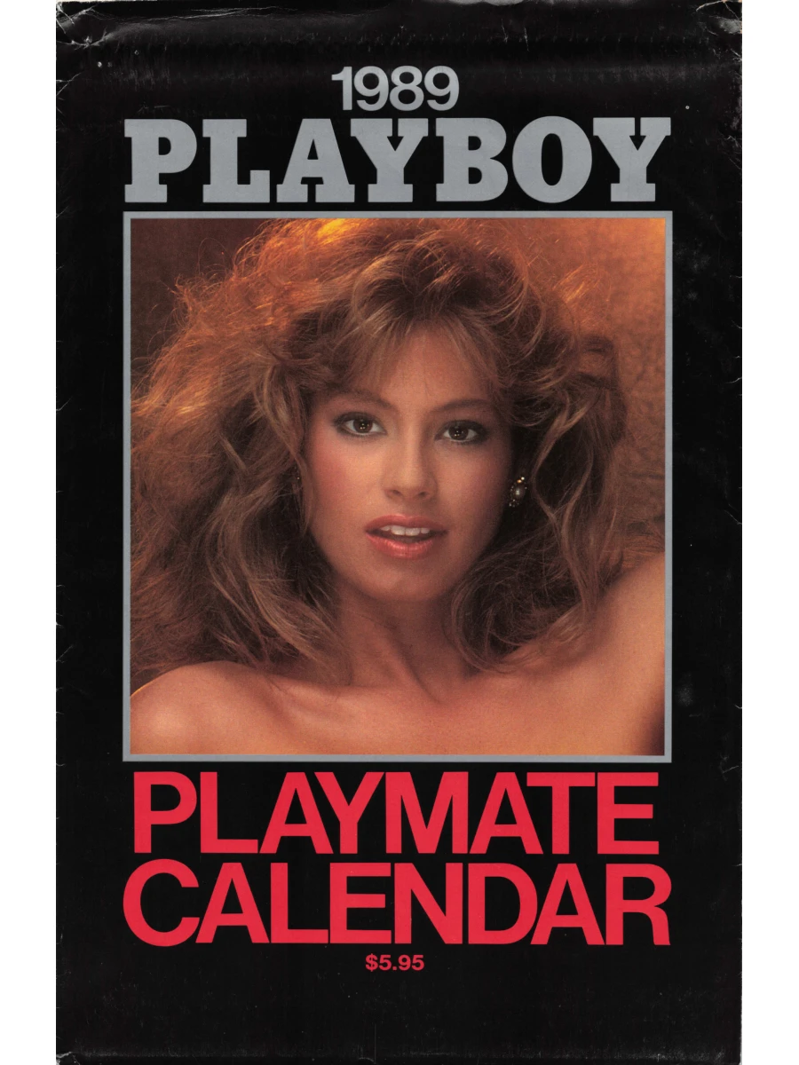 Playboy Playmate Wall Calendar 1989