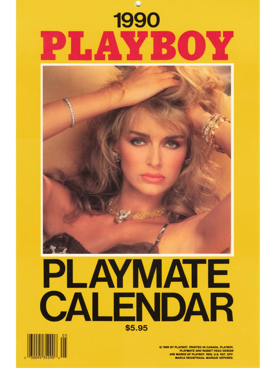 Playboy Playmate Wall Calendar 1990