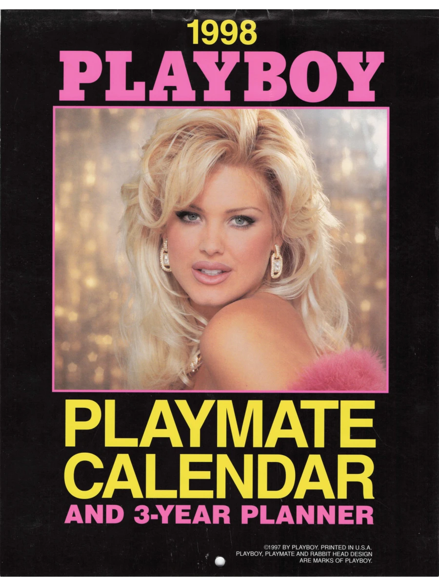 Playboy Playmate Wall Calendar 1998 + 3-Year Planner