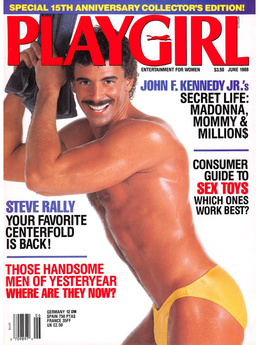 Playgirl June 1988, 15th Anniversary
