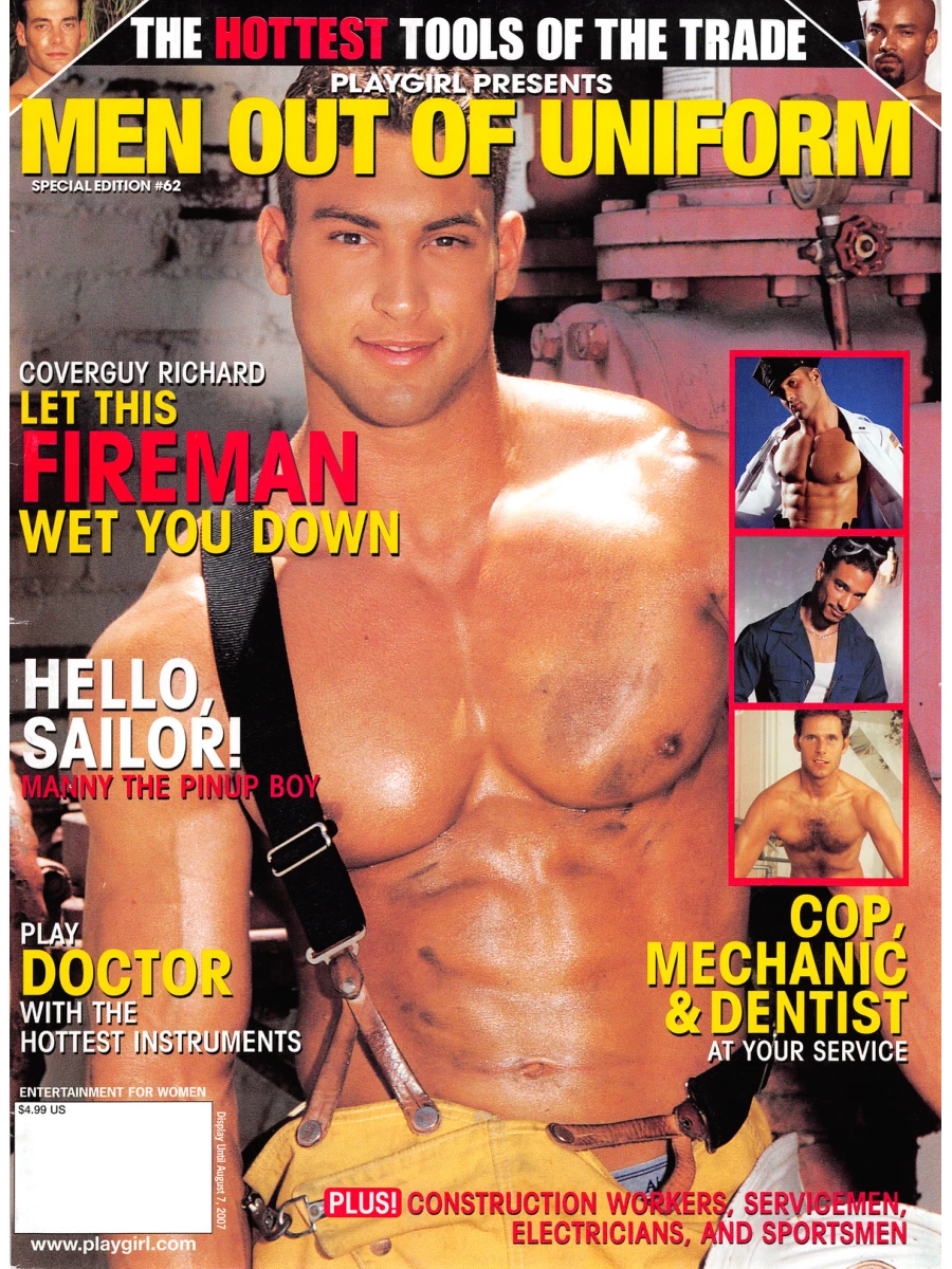 Playgirl Special # 62, Vol. 3 # 7, Men Out of Uniform